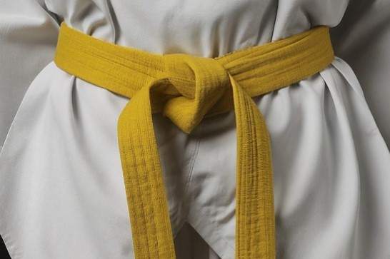 Significado de la cinta amarilla en taekwondo